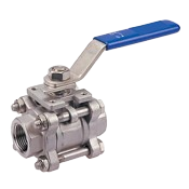 One Piece Stainless Steel ASTM / ASME / SS Ball Valve Manufacturer in India