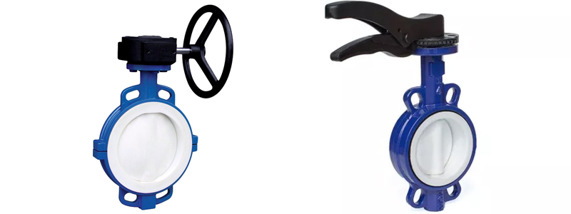 Full Body Lining Butterfly Valve in India