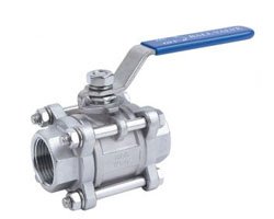 Three Piece Body Ball Valves Supplier stockist manufacturer exporter in Mumbai Maharashtra India