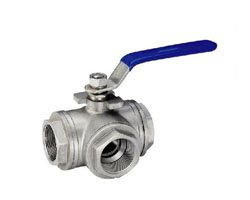 Three Way Ball Valves Supplier, stockist, Manufacturer and Exporter in Mumbai Maharashtra India Three Way Ball Valves Supplier, stockist, Manufacturer and Exporter in Mumbai Maharashtra India